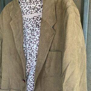Trovata corduroy Brown Men's Blazer Jacket Size L